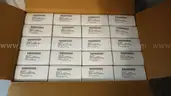 U.S. ARMY SURPLUS ORIGINAL BOX OF 100 GENUINE MILITARY BALLISTIC SAFETY GLASSES CLEAR COLOR NIB MADE IN USA