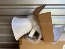 LOT OF 4 COMMERCIAL BOUYER DESIGN VOICE ALARM SPEAKERS HORN SPEAKER VOICE15T-EN5424 *WILL SHIP*