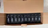 (10) NEW EATON 25 AMP QUICKLAG CIRCUIT BREAKERS 120 VAC 1 POLE HQP1025R3 NIB