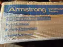 LOT OF 2 Armstrong Ceilings 48-in x 24-in Textured Contractor 10-Pack White Fis