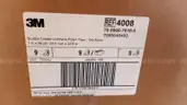 MASTER CASE OF 9 ROLLS 3M™ JUMBO Double Coated Urethane Foam Tape 4008 Off-White,1"x36yd 1/8 in 1 ROLE*WILL SHIP*