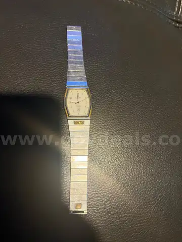 Vintage Watch REVUE QUARTZ COUNTACH SAPHIR SERIAL NUMBER 0075 *WILL SHIP*