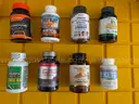 LOT OF 8 ASSORTED VITAMINS PILLS FACTORY SEALED EXP.2026 *WILL SHIP* V4