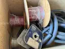 LOT OF ASSORTED SPOOLS OF WIRES AND CABLES