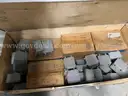 LOT OF 5 PCS CARLON LAMSON & SESSIONS NONMETALIC JUNCTION BOX 4"X4"X2" E989NNJ NEW *WILL SHIP*