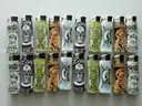 BOX OF 40 REUSABLE NEON GAS LIGHTERS EASY GRIP Lighter -Tattoo Classic FULL SIZE Large,NEW