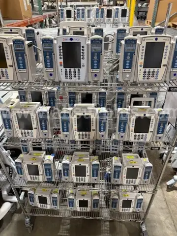 Alaris IV Pumps 8015/8100 Combo (Lot of 350 Total Units) (D48)