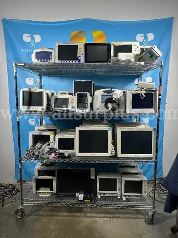 Lot of various Monitors and one tourniquet system (AS10)