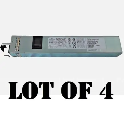 Lot of 4 - Emerson 7001591-J000 750W Redundant Server Switching Power Supply PSU