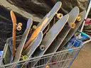Lot of 10 - Professional Competition High-end Skateboard - Powell / DREGS / Staab / Glacéau / Sector 9 / Volador / Etc.