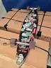 Lot of 10 - Professional Competition High-end Skateboard - Powell / DREGS / Staab / Glacéau / Sector 9 / Volador / Etc.