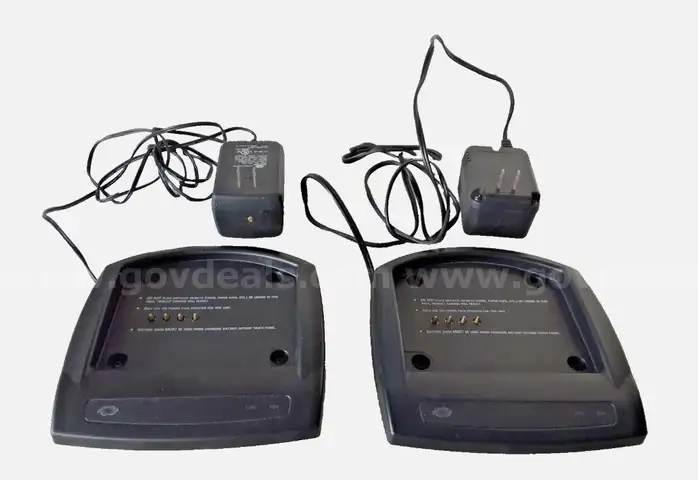 Lot of 2 - Crestron ST-DSN Charging Docking Station with Adapter