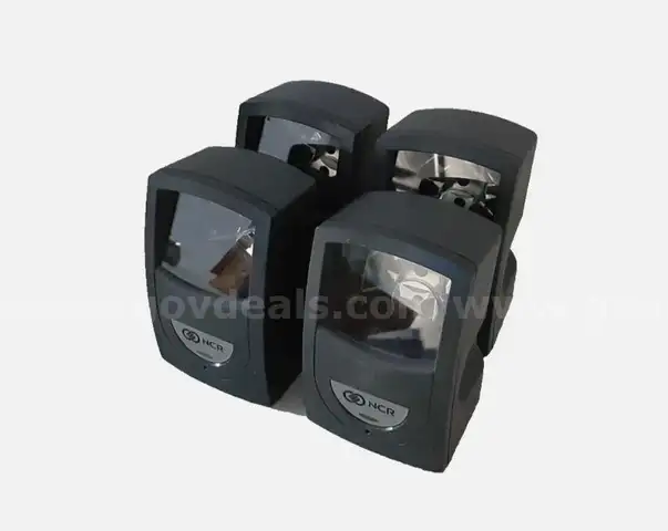 Lot of 4- NCR 7893-1000 RealPOS Presentation Omni-Dir Barcode Scanner