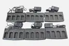 Lot of 6 - Polycom PCQ1850 Cordless Phone Quad Battery Charger GCQ100