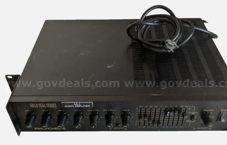 Bogen GS60D Gold Seal Series Public Address AA-1 Audio Amplifier