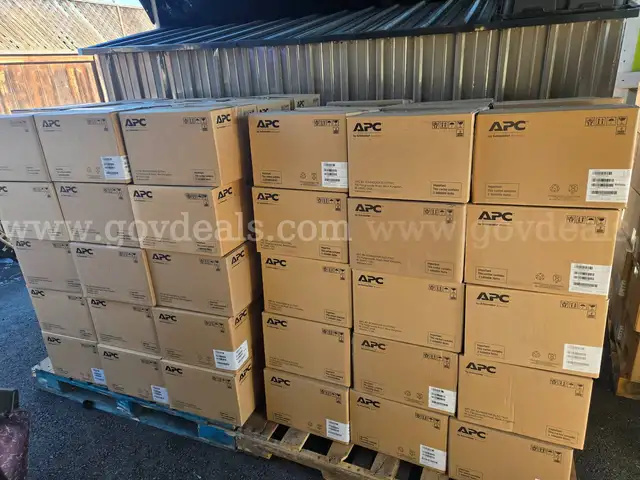 Lot of 200 - APC Back-UPS 650VA 7-Outlet Battery Backup & Surge Protector Black (BVN650M1) (2 pallets)