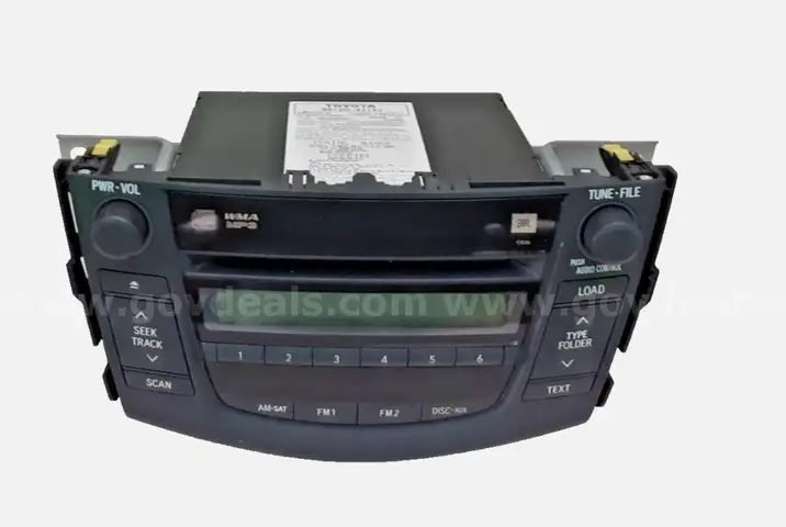 Toyota 86120-42182 Fujitsuten Rav4 JBL 11836 Radio CD Changer Player
