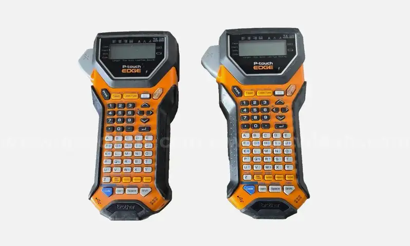 Lot of 2 - Brother P-Touch Edge PT-7600 Thermal Transfer Label Printer