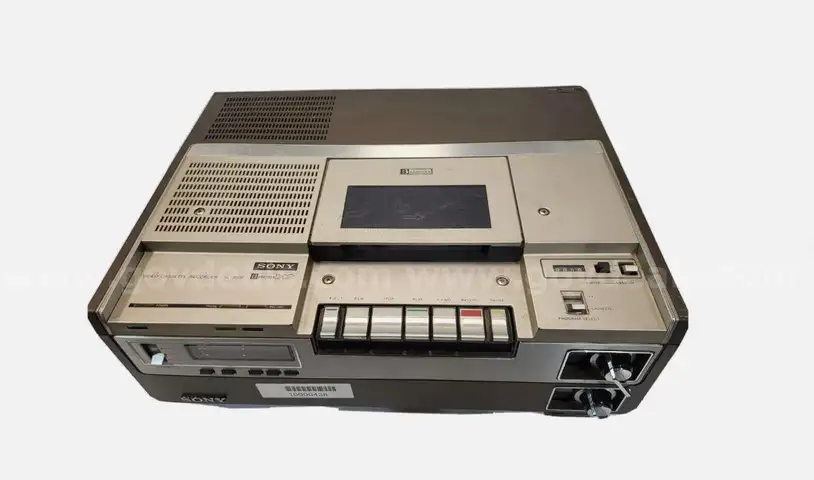 Vintage Sony Betamax X2 SL-8600 Video Cassette Tape Recorder Player VCR