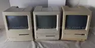 Lot of 3 - Rare Vintage 1980s / 1991 Apple Macintosh Retro Desktop Computer PC - Classic / SE / Plus