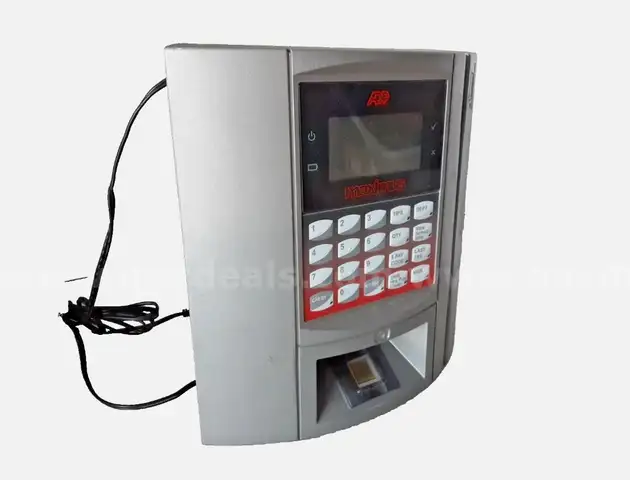 ATS ADP Maximus Biometric Reader LCD Digital Automated Time Clock