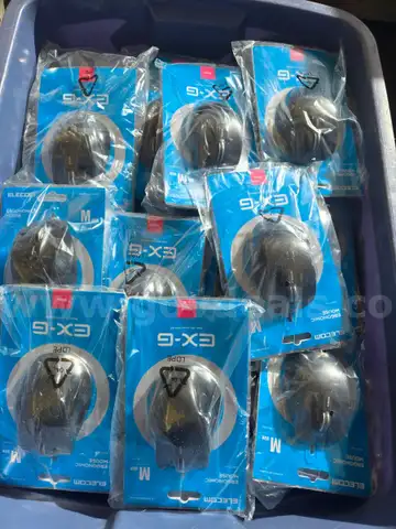 Lot of 400 - New Ergonomic Computer USB Wired Mouse Silent Click