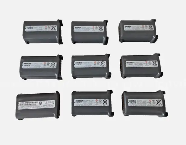 Lot of 9 - Symbol 82-111734-01 Rechargeable 2400mAh Li-ion Battery
