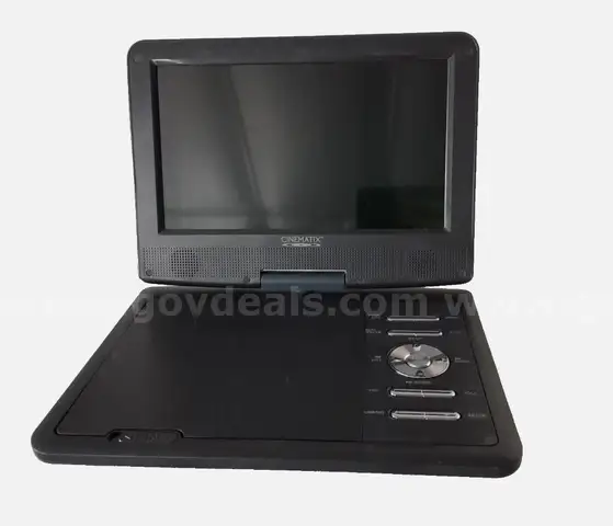 Cinematix 70165-PG Compact Digital 9-inch LCD VCD/CD/DVD Player