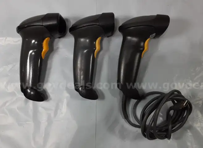 LOT of 3 - Symbol Motorola LS2208 Handheld Laser Barcode POS Reader Scanner (LS2208-SR20007R-UR)