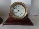 LOT of 4 - RARE Weems & Plath Atlantis 8-Day Wind Ship's Bell Clock