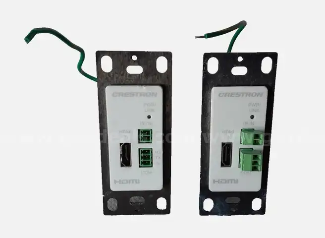 Lot of 2 - Crestron HD-TX3-C-W 4K HDMI over HDBaseT Transmitter