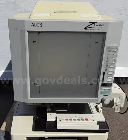 Minolta ALOS Z Scan 46 II Universal Digital Microform Scanner Konica Minolta MS 6000 MK II