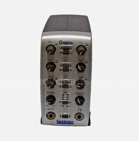 Lexicon Omega Lexomega SV USB Audio Interface Desktop Recording Studio