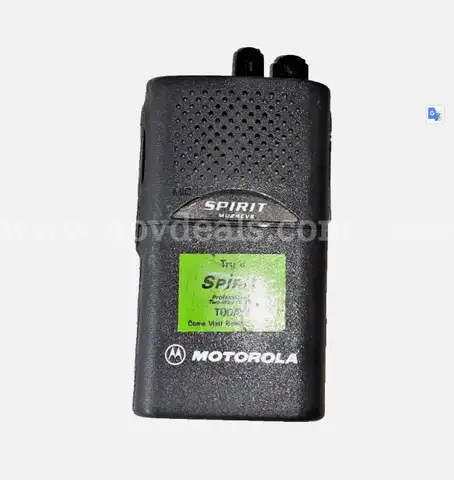 Motorola Spirit MU24CVS P24SRH03E2AA Two-Way Talkie Walkie Radio