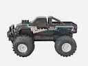 Vintage 1989s Nikko Big Bubba 2WD All Terrain RC Monster Car Truck