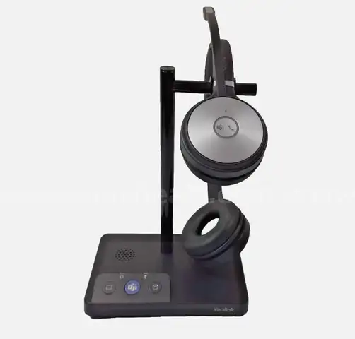 Yealink WHB620 Dual Teams DECT Boom Mic Wireless Headset w/ Adapter