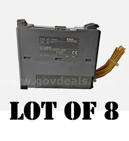 Lot of 8 - Fuji Electric NP1X1606-W MICREX-SX 16-Points Digital Input Module