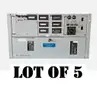 Lot of 5 - Dowty RFL 6750 Protective Relaying RZ3-14 Manual Test Panel 101815