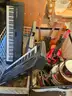Lot of Various Professional Musical Instruments - Keyboard / Guitar / Violin / Drum set / Etc.