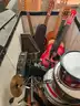 Lot of Various Professional Musical Instruments - Keyboard / Guitar / Violin / Drum set / Etc.