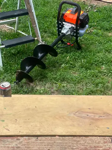 Vevor auger 52cc  brand new in box