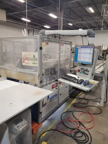 Sturtz Machinery SMI-LINEAR-PRO-CUT-VHC-CUT Through Feed Double Miter Saw