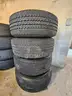 2022 Ford F250 4x4, set of 4 wheels and tires with TPMS sensors.