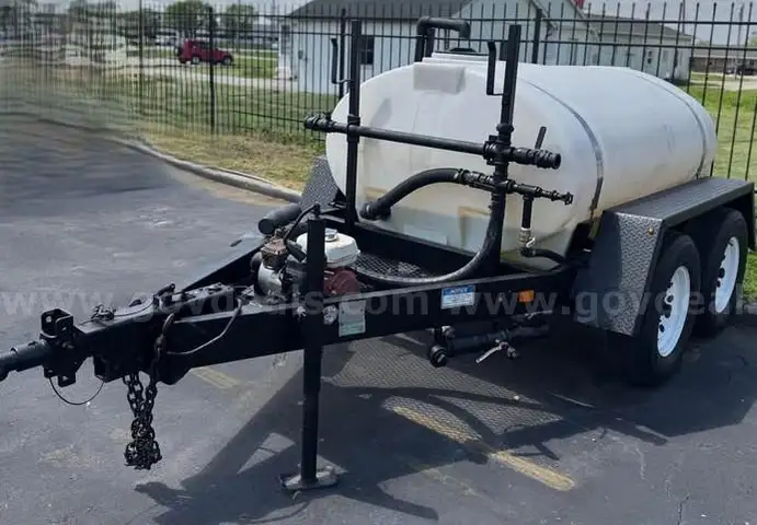 2015 Wylie EXP 500LSG water trailer