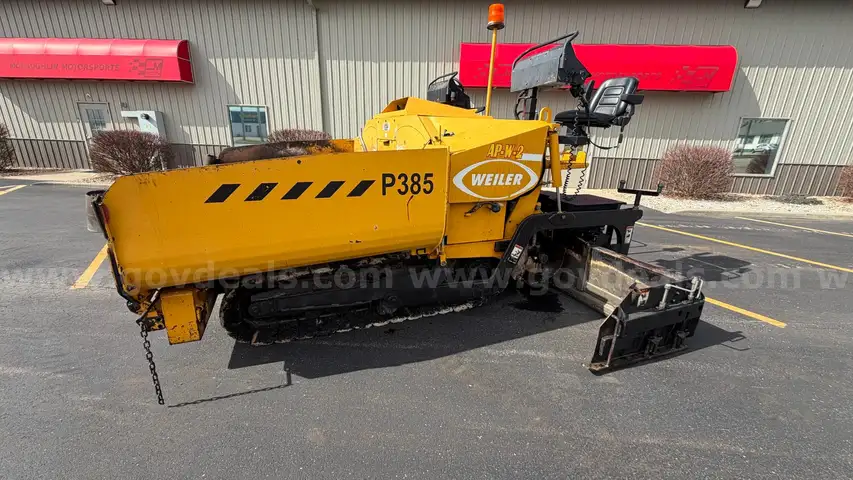 The 2013 Weiler P385 Paver