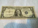 RARE STAR NOTE SILVER CERTIFICATE DOLLAR BILL - SHIPPING ONLY,  OR