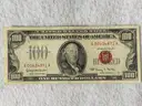 Rare 1966 Red Seal One Hundred Dollar Bill