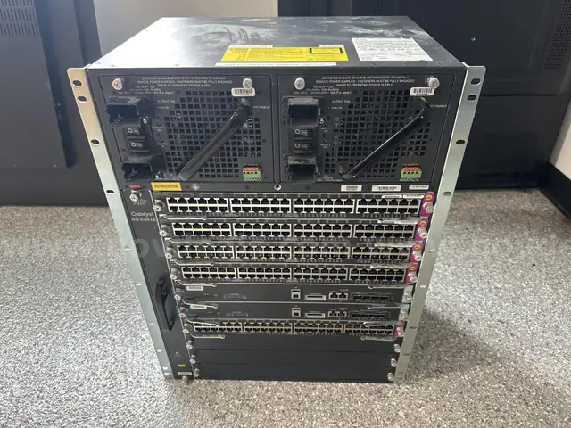 CISCO CATALYST 4500+ E Series 10-SLOT ENTERPRISE NETWORKING EQUIPMENT