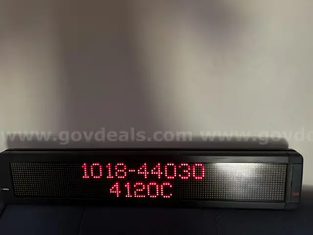 Adaptive Micro Systems "Alpha" LED Scrolling Message Signs