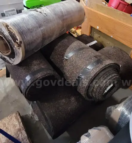 Weight room heavy duty rubber 1/2" floor mats